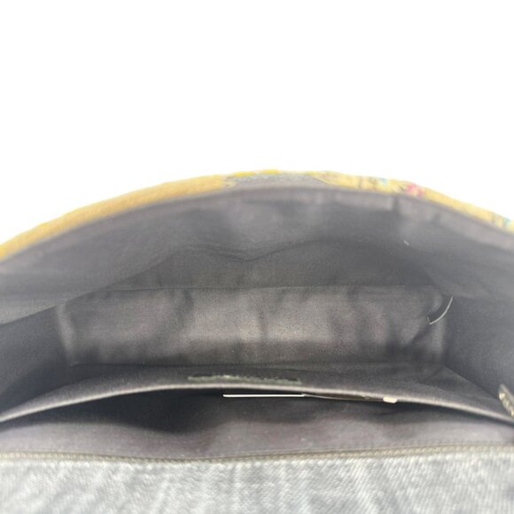 Chanel Single Flap Jumbo Patchwork Tweed Crossbody Bag Multicolor - Picture 13 of 14